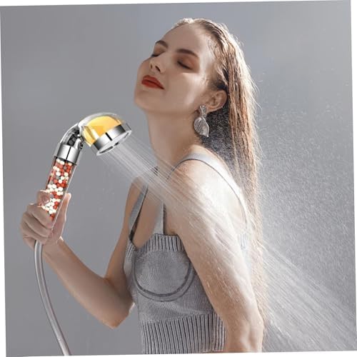 Shower Head Filter, 6PCS Vitamin C Shower Filter, Lemon Flavor Balm Vitamin C Infused Head Filters Soften Hard Water, Helps Dry Skin - Image 4