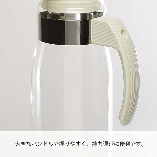 Hario Slim Water Jug, 1400ml, Grey - Image 5