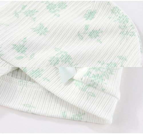 MAMIMAKA Newborn Baby Boy Girl Caps Mittens Socks Set Cotton Baby Essentials Accessories (Hats+Gloves+Socks) - Image 4
