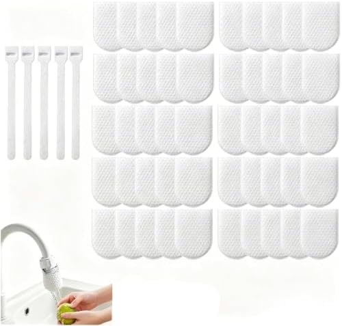 50PCS Faucet Filter Cotton Bag, High Density Faucet Filter, Faucet Sediment Filter – Keep Your Water Clean Every Day by Unknown