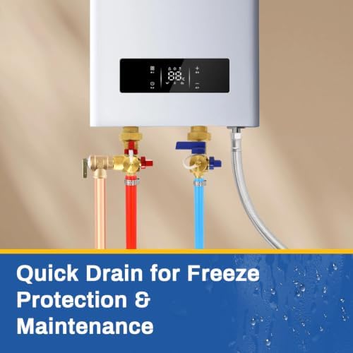 5-Set GUOFIS Tankless Water Heater Service Valve Kit,FIPx PEX(TOOL053-5) - Image 5