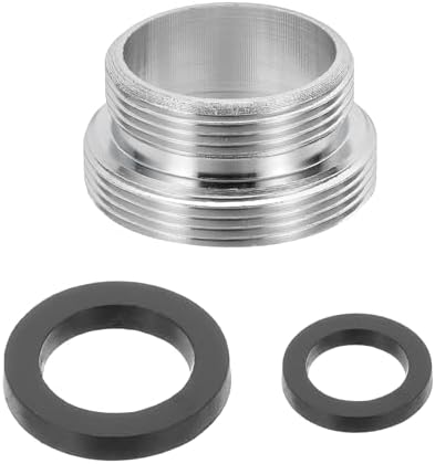 uxcell Faucet Aerator Adapter,M26 Male to M22 Male Brass Faucet Adapter by uxcell