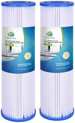 CFS 20 Micron 10x2.5 Pleated Sediment for S1 S1A AO-WH-PRE-RP2-2 Pack by CompleteFiltrationServices