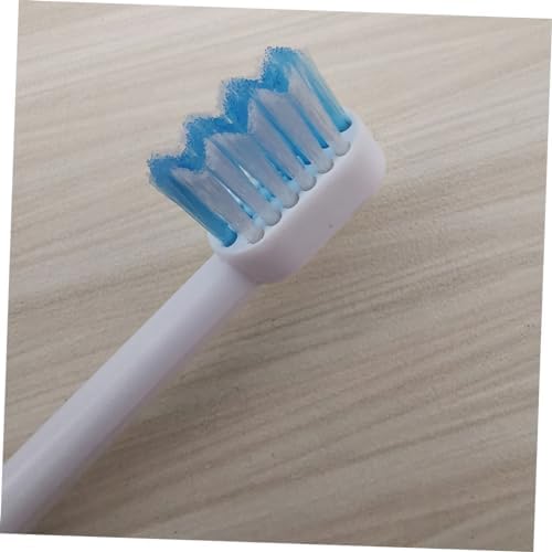 8Pcs Replacement Brush Heads, White ABS Material, Clean Gumline - Image 4