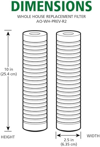 A. O. Smith 2.5"x10" 5-Micron Universal Sediment Filter | AO-WH-PREV-R2 - Image 5