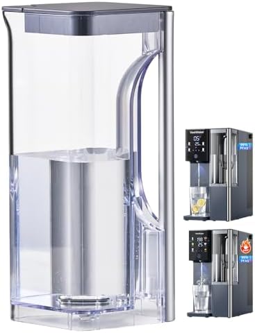 CT910WP Pure Water Pitcher 1.2L/40.6oz, for CT910 CT910H Countertop RO System (Blue) by VonWater