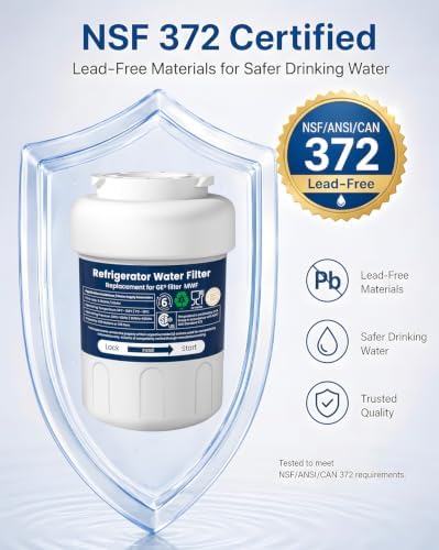 Water Filter Replacement for GE MWF Water Filter, 3 Pack - Image 4