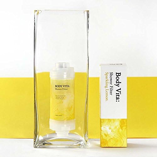 Vitamin Shower Filter for Reduces Dry Itchy Skin, Dramatically Improves the Condition of Your Skin and Hair Sparkling Lemons - Image 2