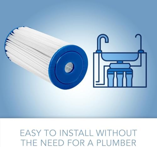 CFS 10 x 4.5 Pleated Water Filter Cartridges Compatible with HDX4PF4 - Image 5