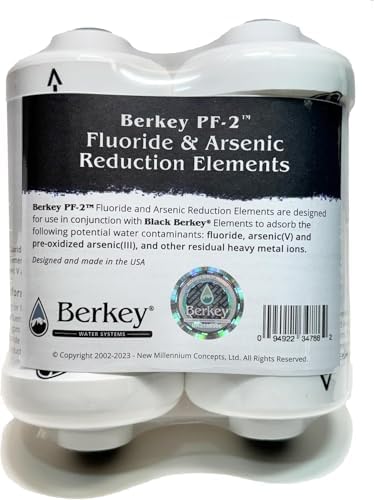 Crown Berkey Gravity-Fed Water Filter System 6 Gallon with 2 Black Berkey Elements, 2 PF-2 Fluoride and Arsenic Reduction Elements - Image 3