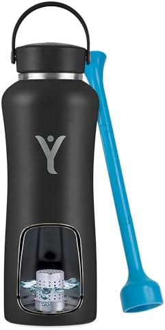 DYLN Hydrogen Water Bottle, Alkaline, Vacuum Insulated, Stainless Steel by DYLN