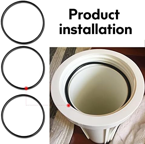 3.5" O.D Water Filter O-Ring Replaces Reverse Osmosis Water Filter Housings Set of 3 - Image 2