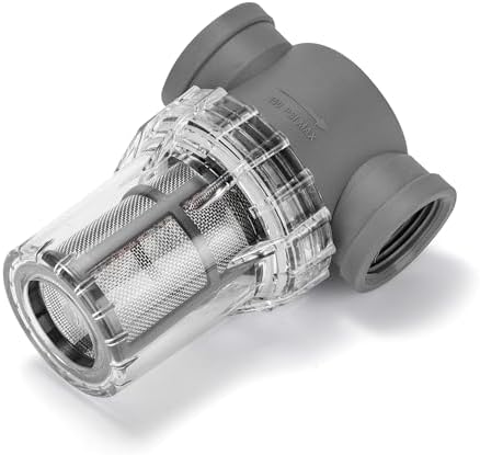 1'' Female NPT in-Line Strainer - Garden Hose Filter for High Pressure Washer, Sediment Filter with 30 Mesh Stainless Steel Screen (1'' 30 Mesh) - Image 3