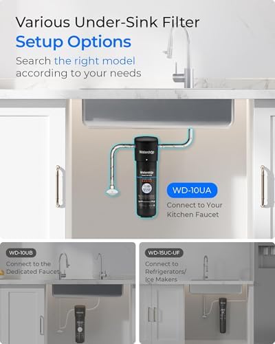 Waterdrop 10UA Under Sink Water Filter System with 2 Filters, 2 Year - Image 6