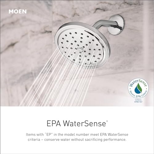 Moen Chrome 3.5-Inch Single Function Eco-Performance Shower Head, 6303EP - Image 2