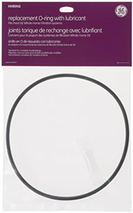 GE Replacement O-Ring for at-Home Water Filtration System | Prevents Liquid from Leaking from Sink & Water Filter System | Includes (1) Ring and (1) Tube of Silicone Lubricant | Black, (Pack of 10) - Image 2