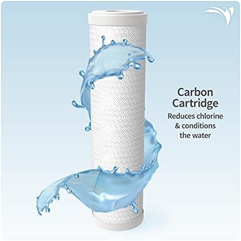 AquaticLife 10 in RO/DI Filter Kit, 100 GPD, Carbon - Image 6