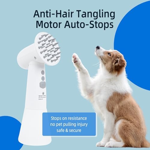 Electric Rotating Massage Dog Shampoo Spray Dispenser with Foam Brush [2026 Upgraded Version] Dual-core Electric pet Bath Brush | 2-Speed Variable Frequency SPA × Double Bubbles - Image 5