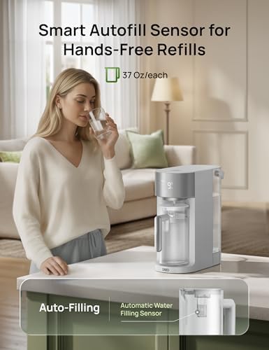 DREO Reverse Osmosis Autofill Water Pitcher for 112/113/114/115,1.1L,Gray - Image 4