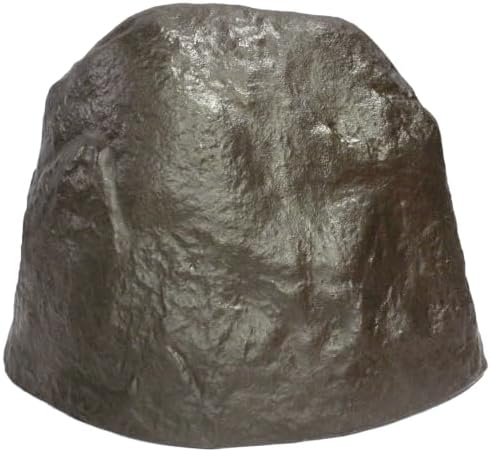 EMSCO Landscape Rock Cover, Bronze, Medium, Lightweight Fake Rock for Concealing Septic Risers & Irrigation Equipment by EmscoGroup