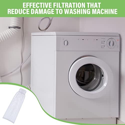 Shappy 24 Pack Washing Machine Lint Traps with Cable Ties (White) - Image 4
