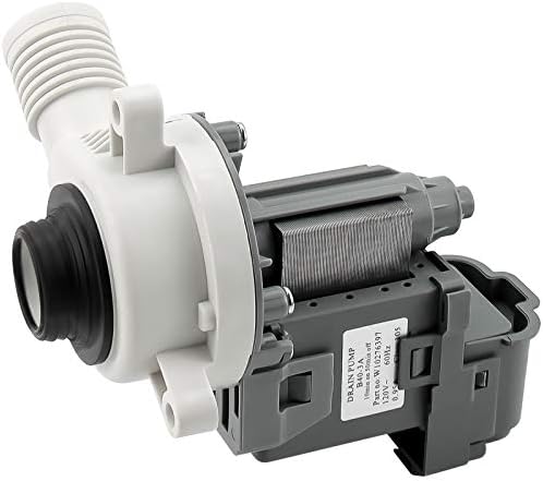 2026 UPGRADE W10276397 Washer Drain Pump by Blutoget -FIT for Whirlpool kenmore May.tag Washer- B40-3A drain pump Replacement for LP397 1874334 AP6018417 PS11751719 EAP11751719-10 Years WARRANTY by Blutoget