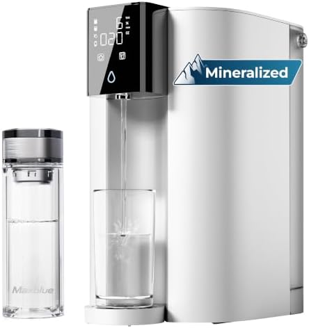Waterdrop C1SL Mineral Reverse Osmosis System Countertop, Room-Temp Water by Waterdrop