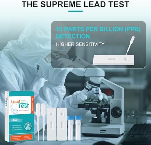 AAwipes Lead in Drinking Water Test Kit – 15-Minute Fast DIY Testing for City Tap & Well Water | High Sensitivity Detects | Easy Home Use | Reliable Results (1) - Image 6