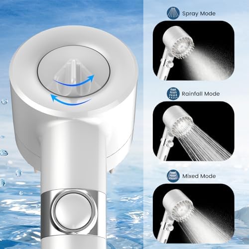 Filtered Shower Head with Handheld,High Pressure Shower Heads with Filters - Image 4