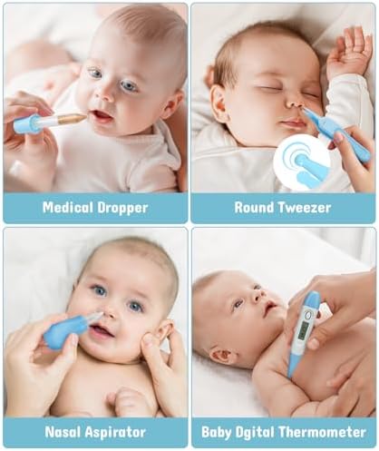 YASEW Baby Grooming Kit with Electric Nail Trimmer, Newborn Care Essentials - Image 6