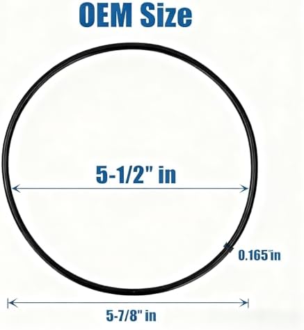 2PCS 151122 Water Filters O-Ring Compatible with Pentair Pentek Big Bule Water Filters Housings Buna-N - Image 3