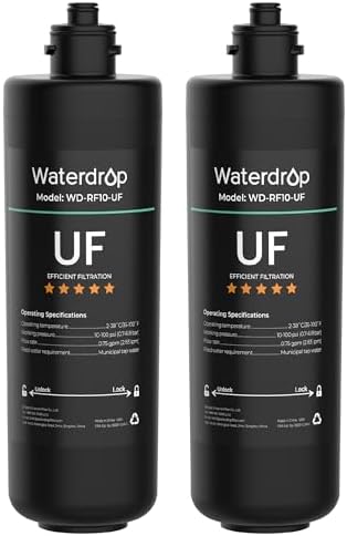 Waterdrop RF10-UF Water Filter Replacement for WD-10UA/10UA-UF/10UB/10UB-UF by Waterdrop