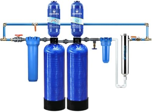 Aquasana Whole House Water Filter System | UV | 1M Gal | WH-1010-CT-UV-B-LM by Aquasana