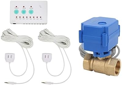 Pissente Water Leak Detection System, DN20 Auto Shut Off Valve (US Plug) by Pissente