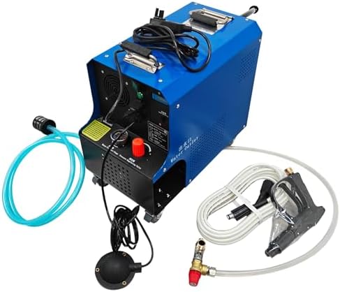 Central Air Conditioner Pipeline Cleaning Machine for 0.24″-0.79″ Pipe, 110V/220V 370W Condenser Pipe Descaling Machine with High-Pressure Water Gun & Foot Switch & 24.93ft Flexible Shaft - Image 6