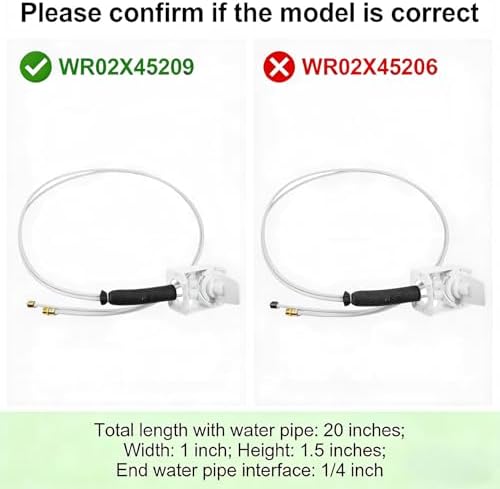 WR02X45209 Refrigerator Water Filter Manifold Compatible with GE Refrigerators Replaces WR17X20862, WR17X11920, WR17X22066, Connect the Water Pipe Inside the MWF Filter - Image 5