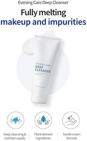 A.t.o.m.y Evening Care Deep Cleanser 150 mL (5.1 fl oz), Pack of 1 | Cream Cleanser for Makeup Removal - Image 2