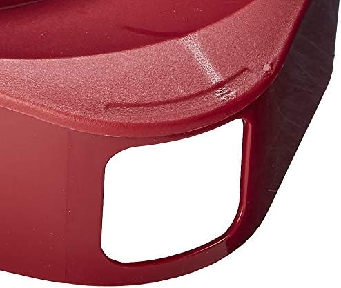 GoodCook 1 Gallon Pitcher with Embossed Measurements, Integrated Pour Spout & 4 Way Lid, Made Without BPA, Clear/Red (Pack of 4) - Image 5