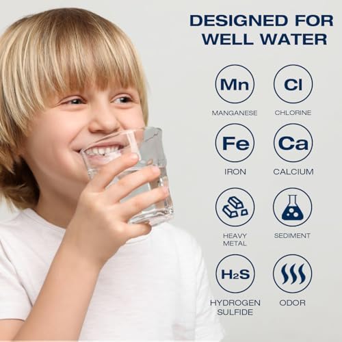 H&G lifestyles RV Iron Water Filter for Well Water Garden Hose Filter - Image 4