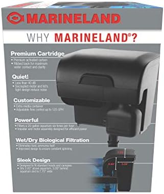 Marineland Bio-Wheel Penguin 125 GPH Power Aquarium Filter - Image 5