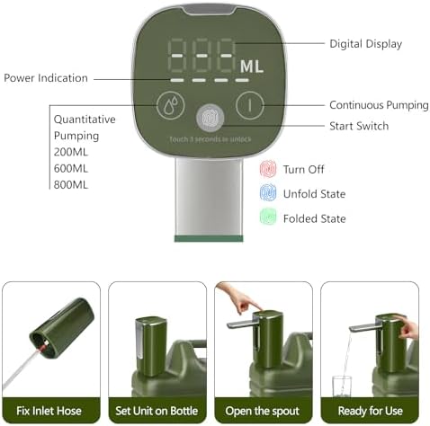 Automatic Touch Control Water Pump, Portable Foldable Faucet - Image 6