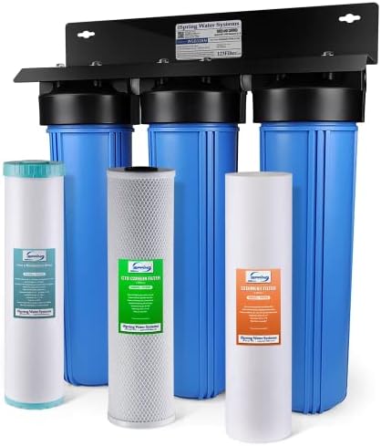 iSpring Whole House Water Filter System + Spin Down Sediment Water Filter - Image 2