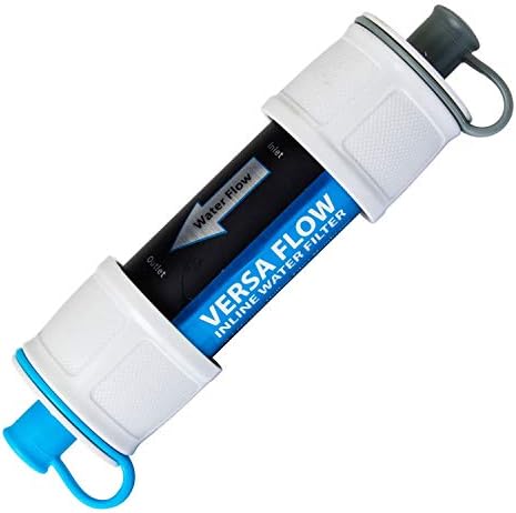 Versa Flow Light-Weight Water Filter System - Hollow Fiber Inline or Straw Filter for Survivor and Emergency Filtration - Image 3