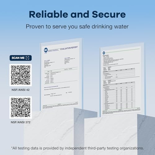 Purewell 4-Stage Ultra-Filtration Gravity-fed Water Filter System with 3 Filters, 304 Stainless Steel Countertop System with Water Level Window, Reduce Fluoride and Chlorine, 2.25G, PW-KS-3F - Image 3