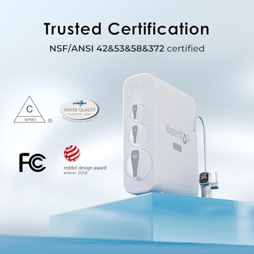 Waterdrop G3P600 Tankless Reverse Osmosis Water Filter System, 600 GPD - Image 5