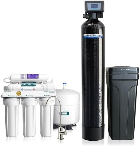 APEC Water WH-SOFTENER-45-FG Reverse Osmosis System, 45K Grains, Bundle by APECWaterSystems