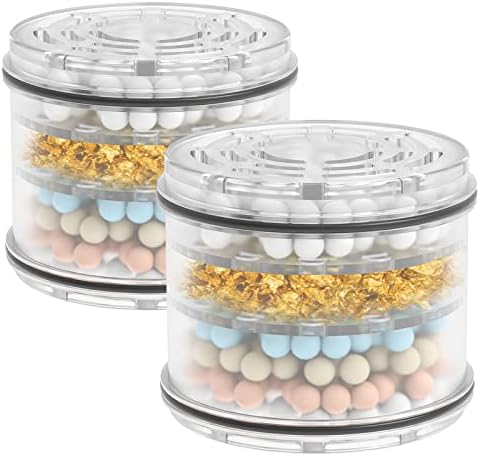 MakeFit Filtered Shower Head Bundle with 2-PACK Shower Filter Replacement Cartridge - Image 3