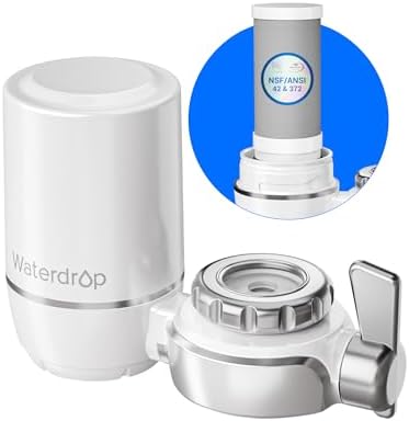 Waterdrop FC-01 Water Filter for Sink Faucet, 320 Gallons by Waterdrop