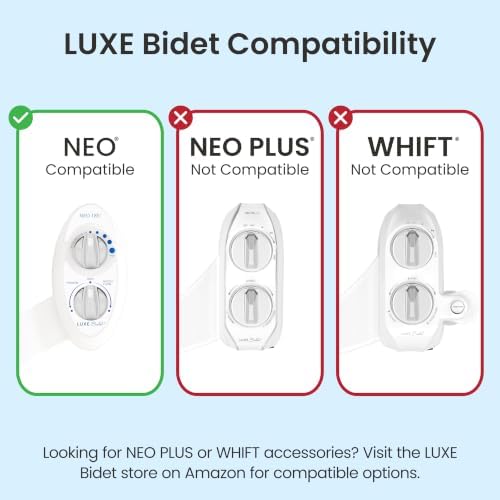 LUXE Bidet 4-in-1 Filtration Water Filter, 1/2" x 1/2" - Image 2
