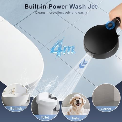 Filtered Shower Head with Handheld, High Pressure 7-Spd Showerhead - Image 5